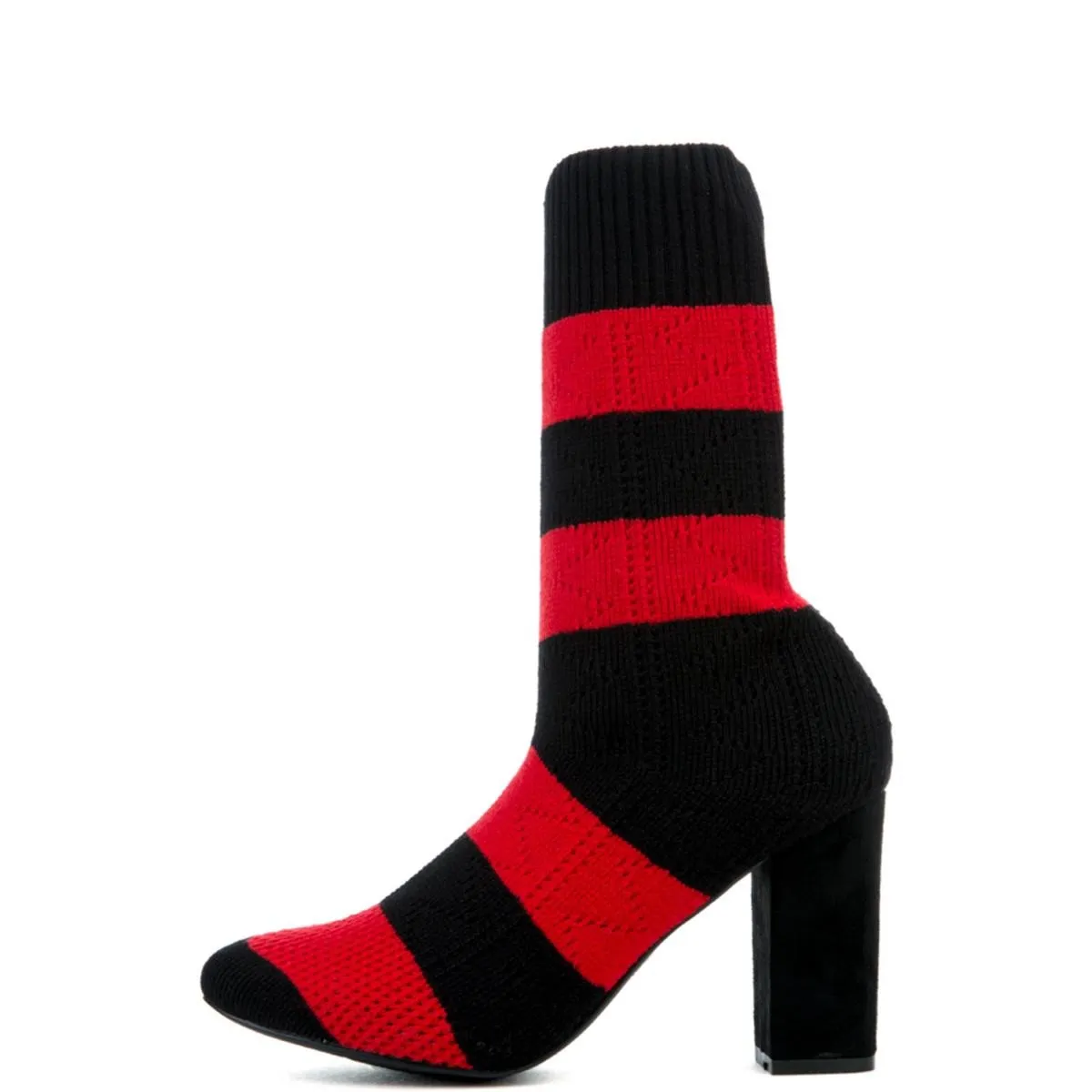 Cape Robbin Perry-2 Bootie Black/Red