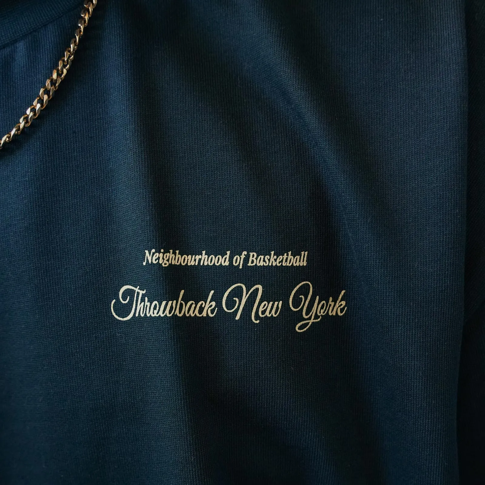 NYC Neighbourhood of Basketball Tee - Racing